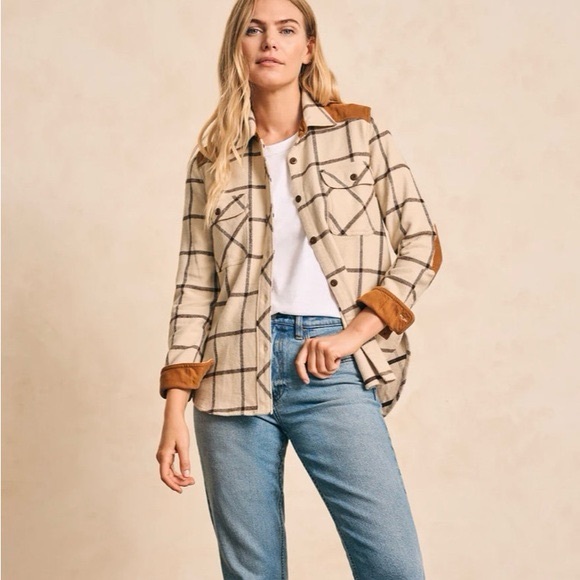 Faherty Tops - Faherty Daly Shirt in Olivia Plaid Size S